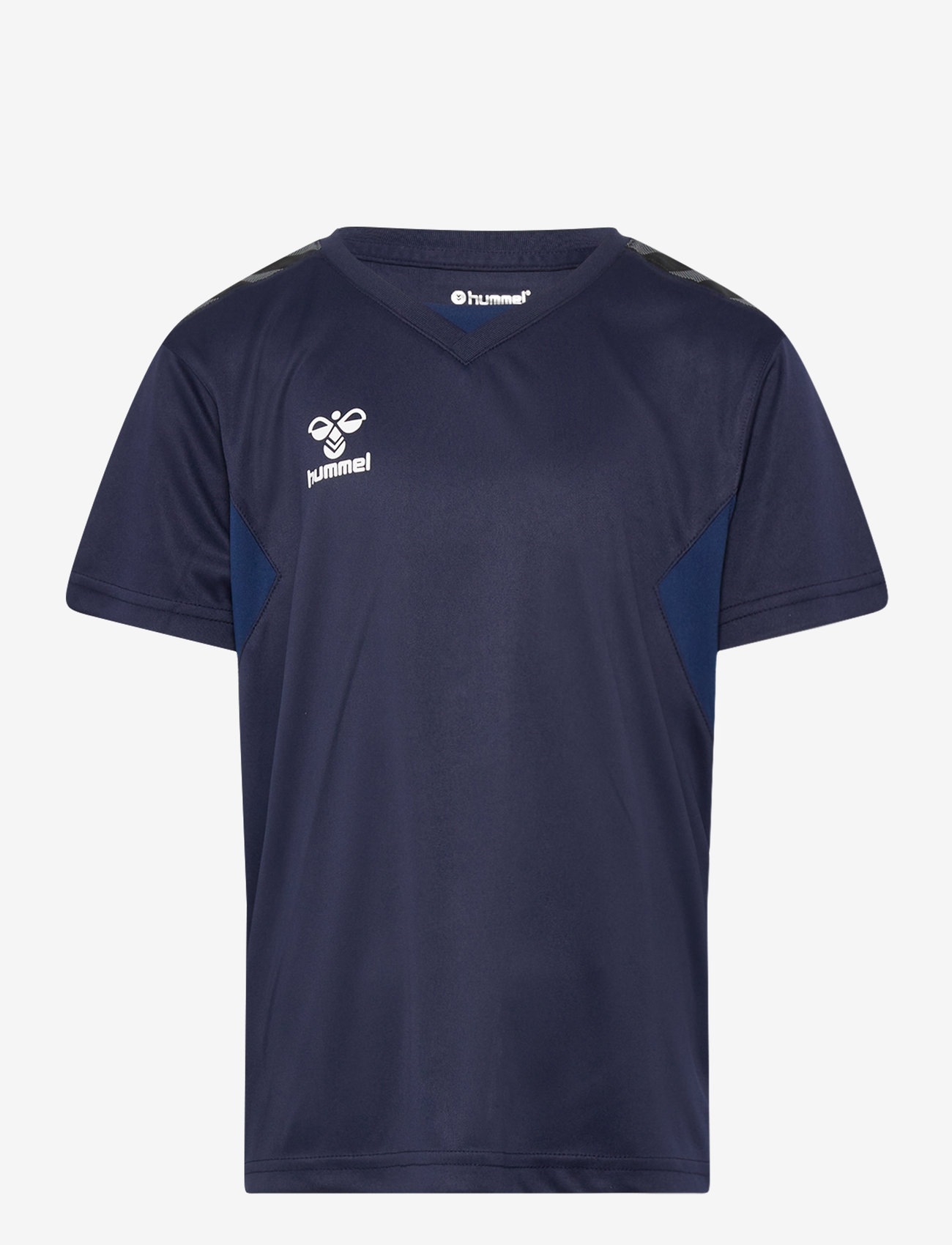 Hummel - hmlAUTHENTIC PL JERSEY S/S KIDS - kortärmade t-shirts - marine - 1