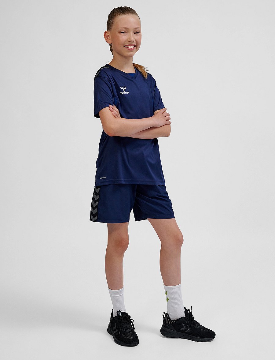 Hummel - hmlAUTHENTIC PL JERSEY S/S KIDS - kurzärmelig - marine - 3