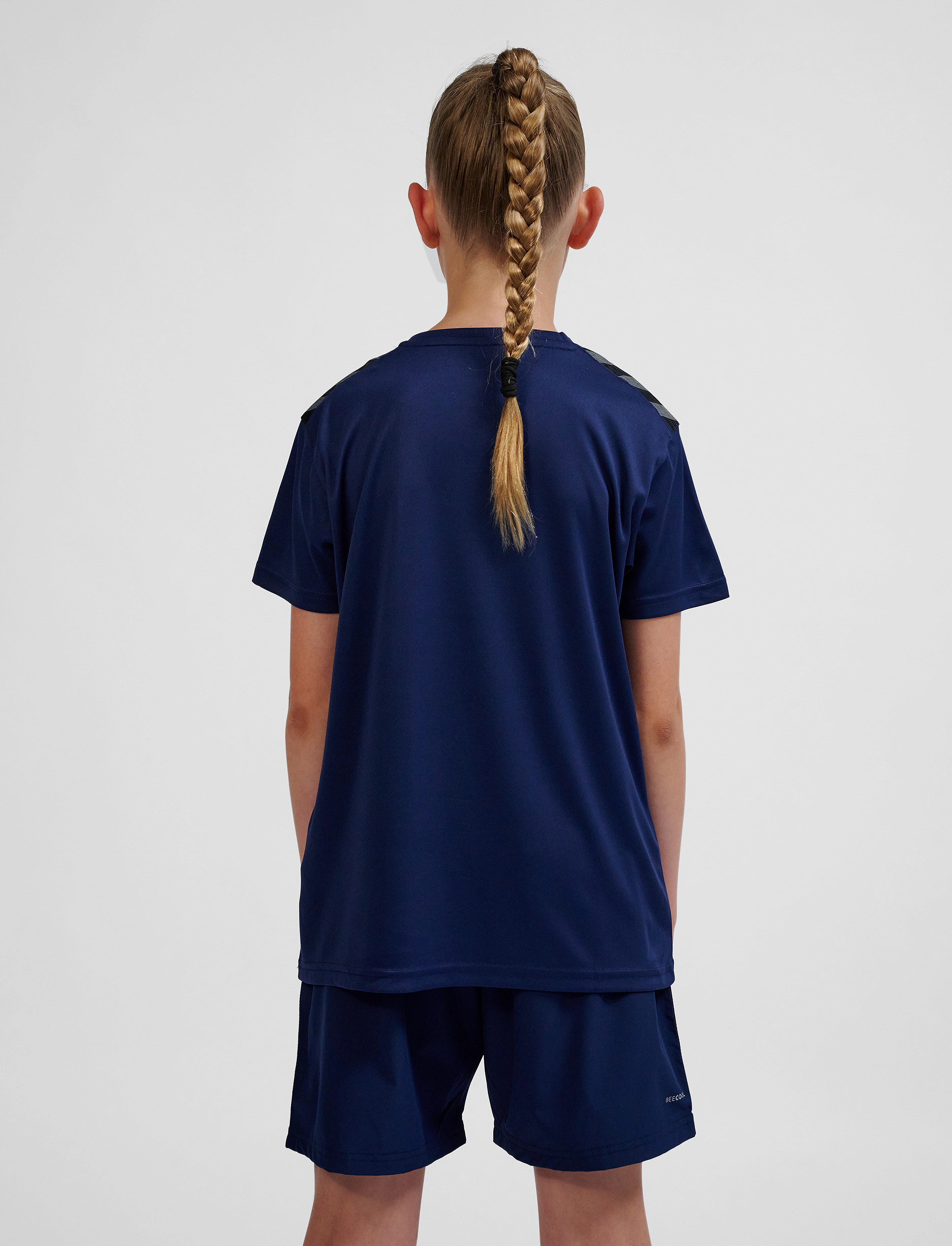 Hummel - hmlAUTHENTIC PL JERSEY S/S KIDS - short-sleeved t-shirts - marine - 5