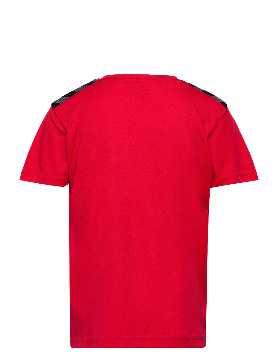Hummel - hmlAUTHENTIC PL JERSEY S/S KIDS - krótki rękaw - true red - 2