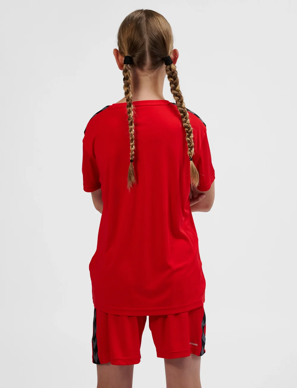 Hummel - hmlAUTHENTIC PL JERSEY S/S KIDS - kortärmade t-shirts - true red - 5