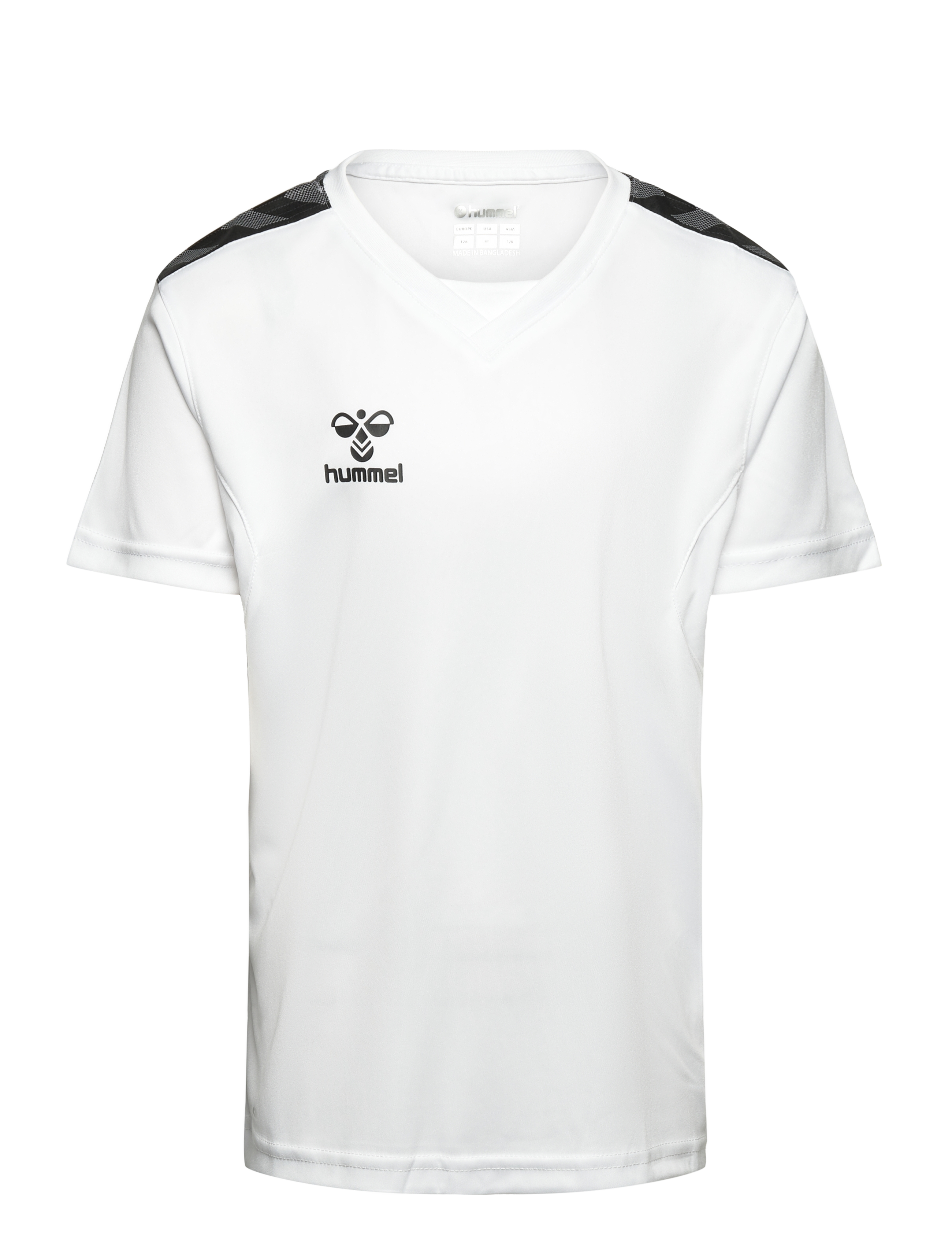 Hummel hmlAUTHENTIC PL JERSEY S/S KIDS - Overdele - WHITE / white