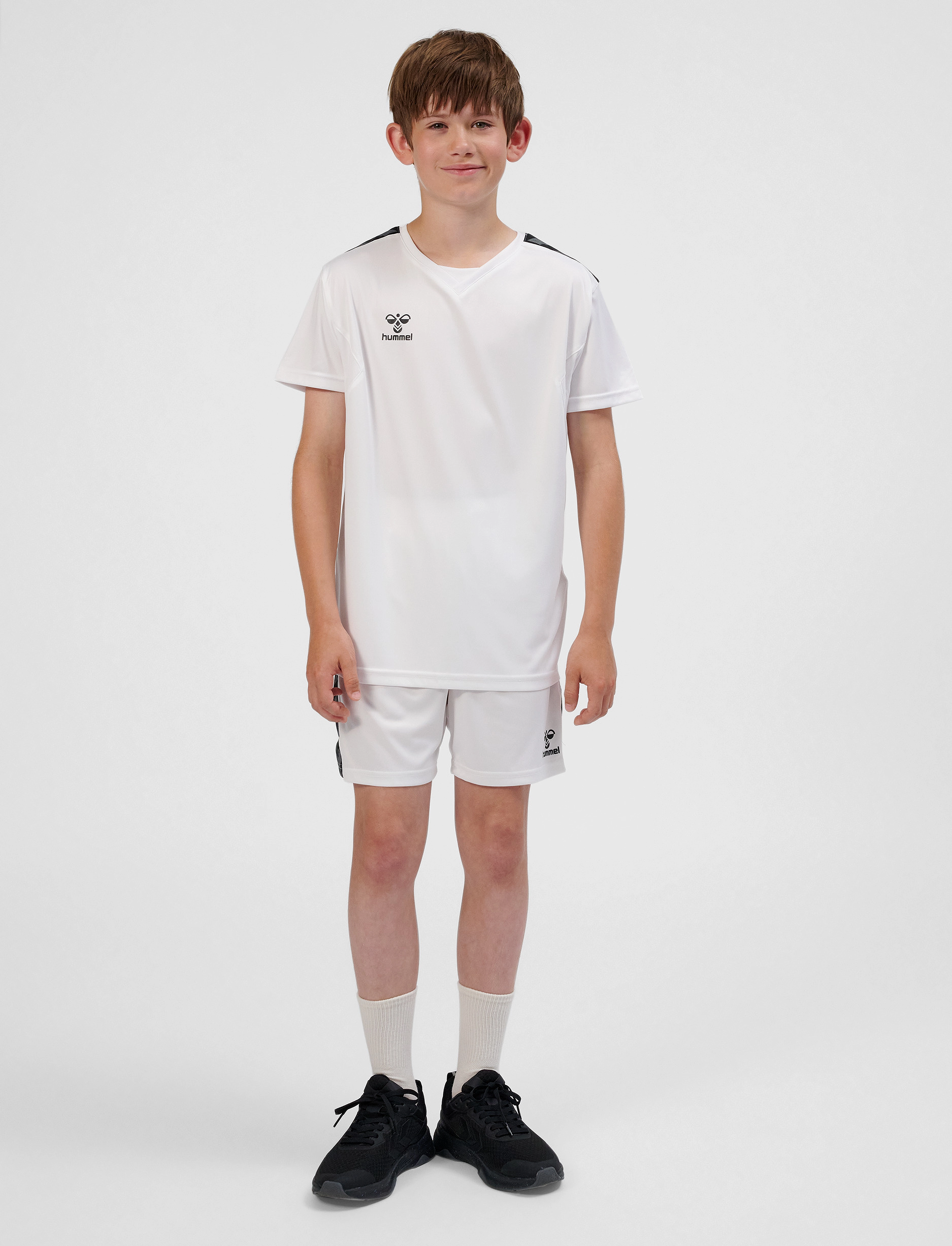 Hummel hmlAUTHENTIC PL JERSEY S/S KIDS - Hummel - WHITE / white