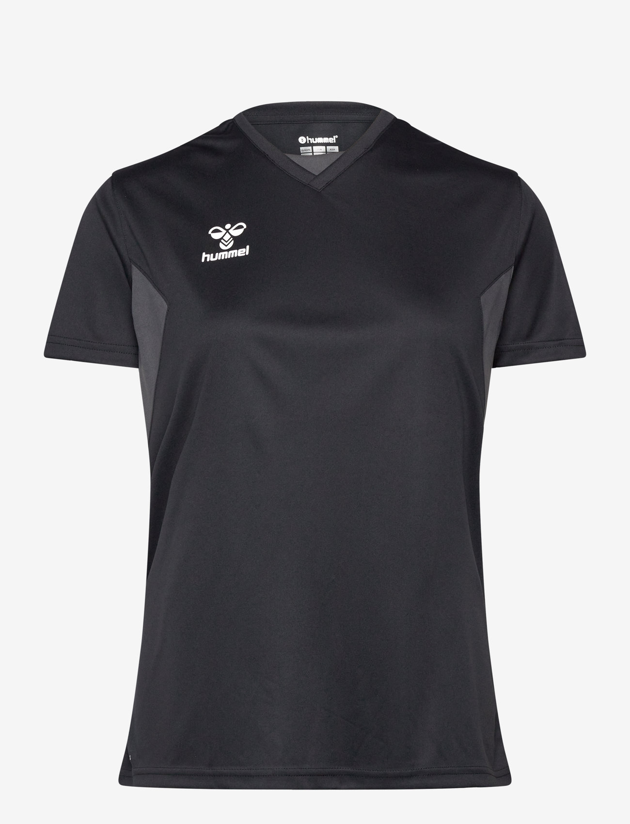 Hummel - hmlAUTHENTIC PL JERSEY S/S WOMAN - t-shirts - black - 1