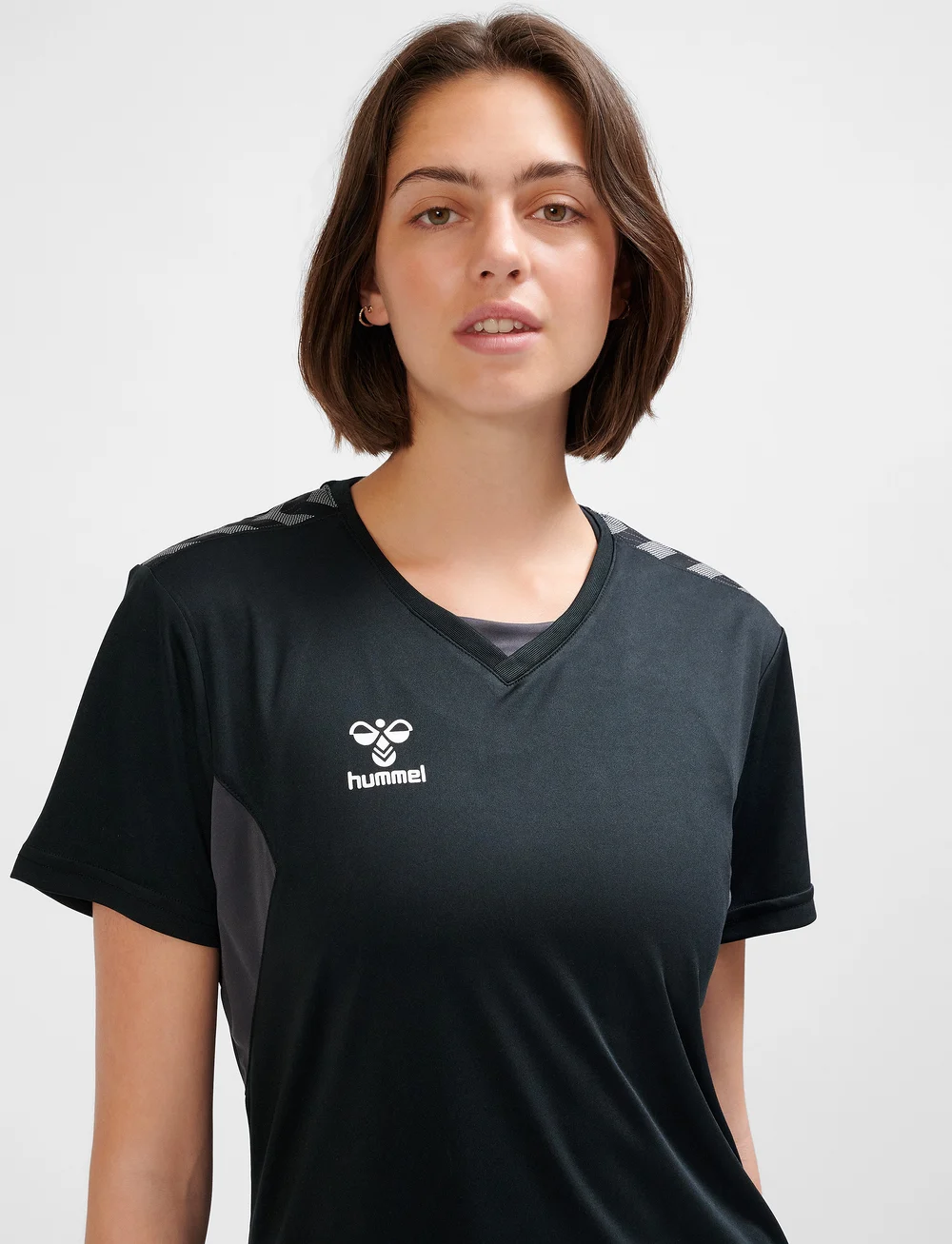 Hummel - hmlAUTHENTIC PL JERSEY S/S WOMAN - t-särgid - black - 5