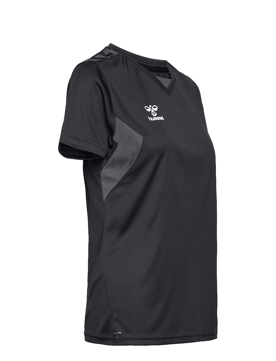 Hummel - hmlAUTHENTIC PL JERSEY S/S WOMAN - t-shirts - black - 4