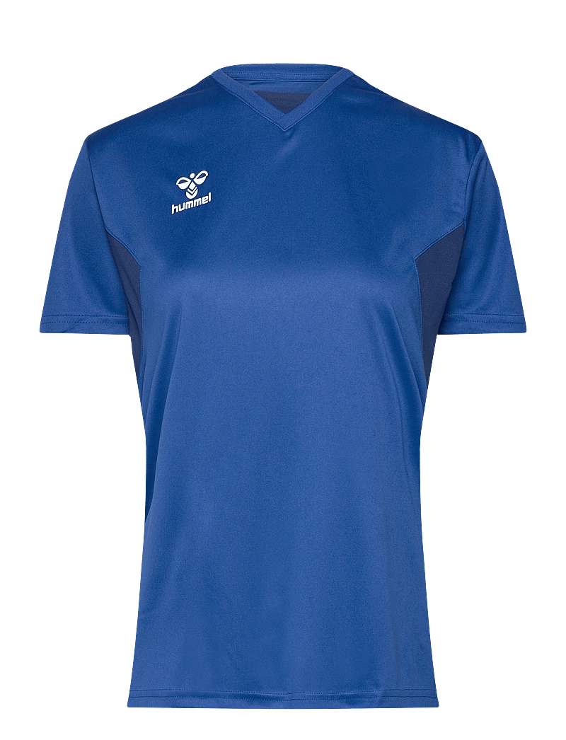 Hummel - hmlAUTHENTIC PL JERSEY S/S WOMAN - t-shirts - true blue - 1