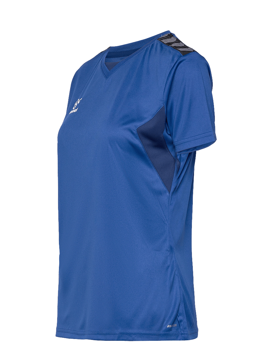 Hummel - hmlAUTHENTIC PL JERSEY S/S WOMAN - t-shirts - true blue - 3