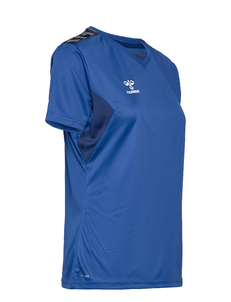 Hummel - hmlAUTHENTIC PL JERSEY S/S WOMAN - t-shirts - true blue - 4