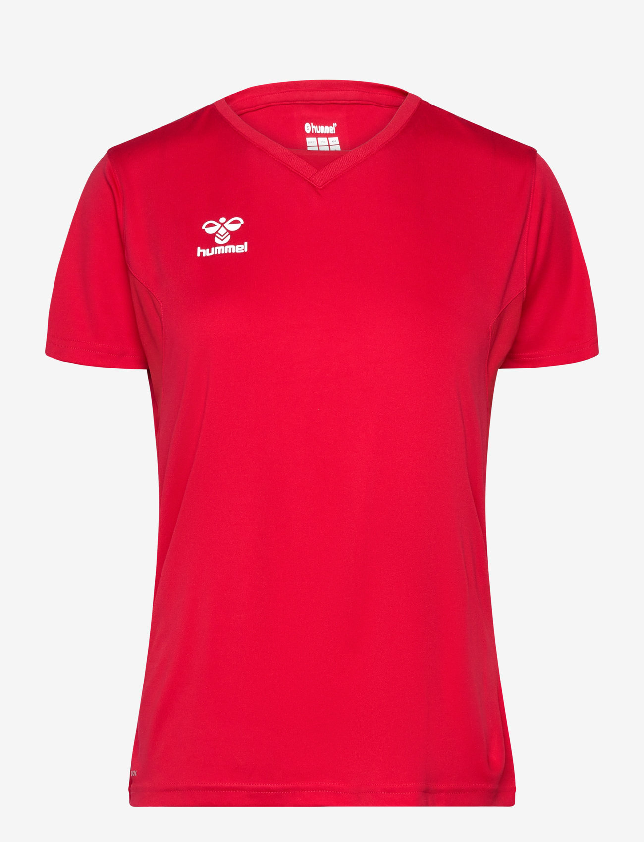 Hummel - hmlAUTHENTIC PL JERSEY S/S WOMAN - t-shirts - true red - 1