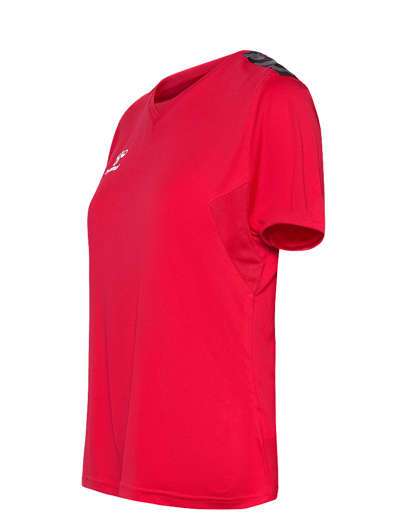 Hummel - hmlAUTHENTIC PL JERSEY S/S WOMAN - t-shirts - true red - 3