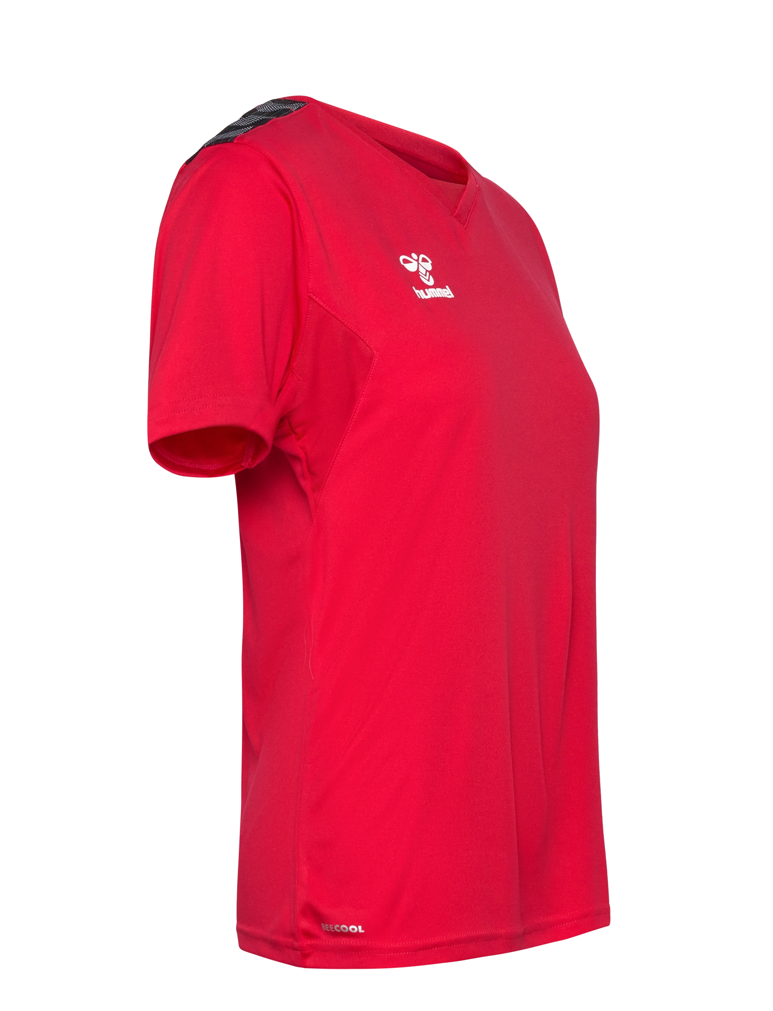 Hummel - hmlAUTHENTIC PL JERSEY S/S WOMAN - t-särgid - true red - 4