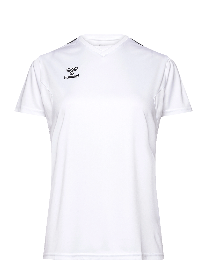 Hummel - hmlAUTHENTIC PL JERSEY S/S WOMAN - t-shirts - white - 1