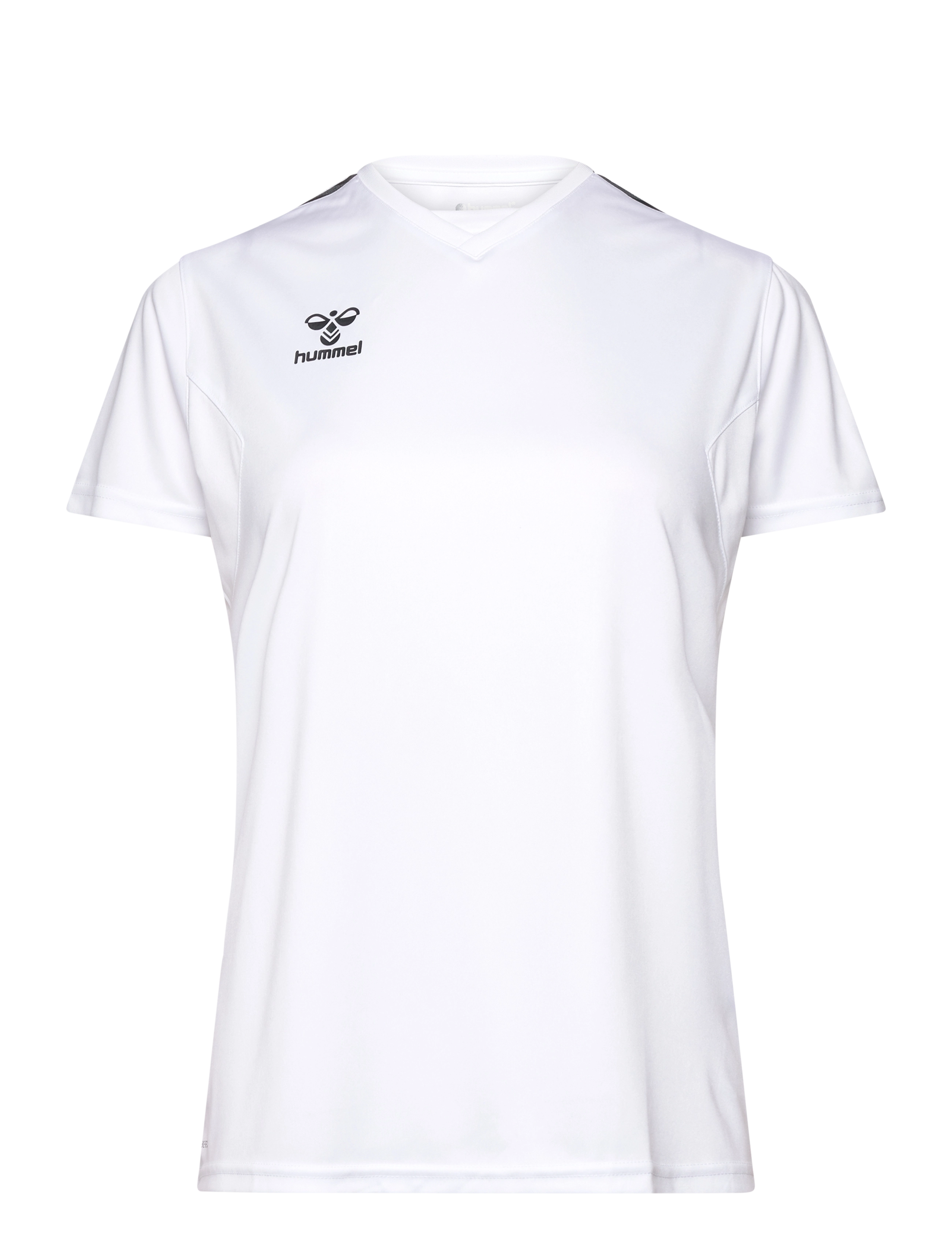 Hummel hmlAUTHENTIC PL JERSEY S/S WOMAN - Klær - WHITE / white