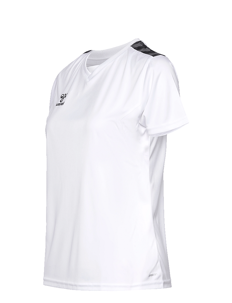 Hummel - hmlAUTHENTIC PL JERSEY S/S WOMAN - t-shirts - white - 3