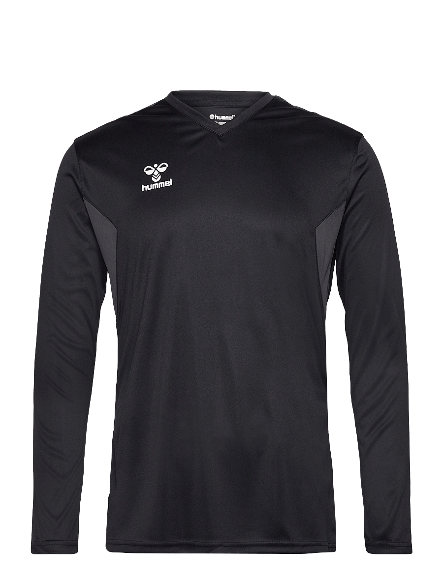 Hummel - hmlAUTHENTIC PL JERSEY L/S - langærmede t-shirts - black - 1