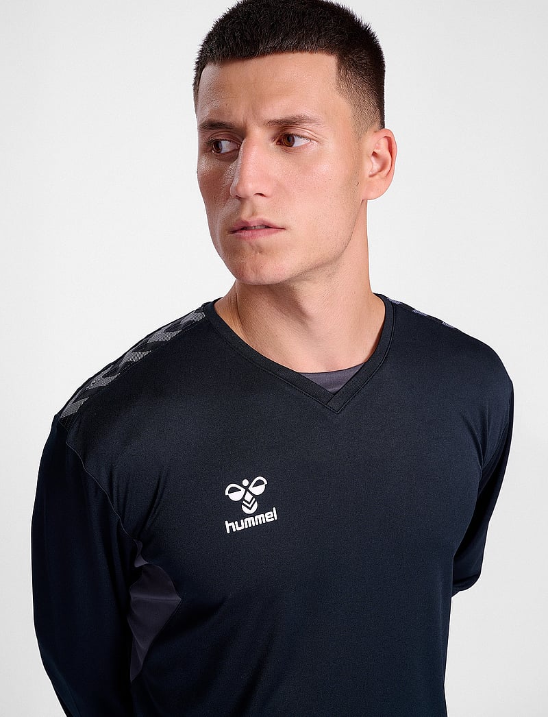 Hummel - hmlAUTHENTIC PL JERSEY L/S - långärmade tröjor - black - 5