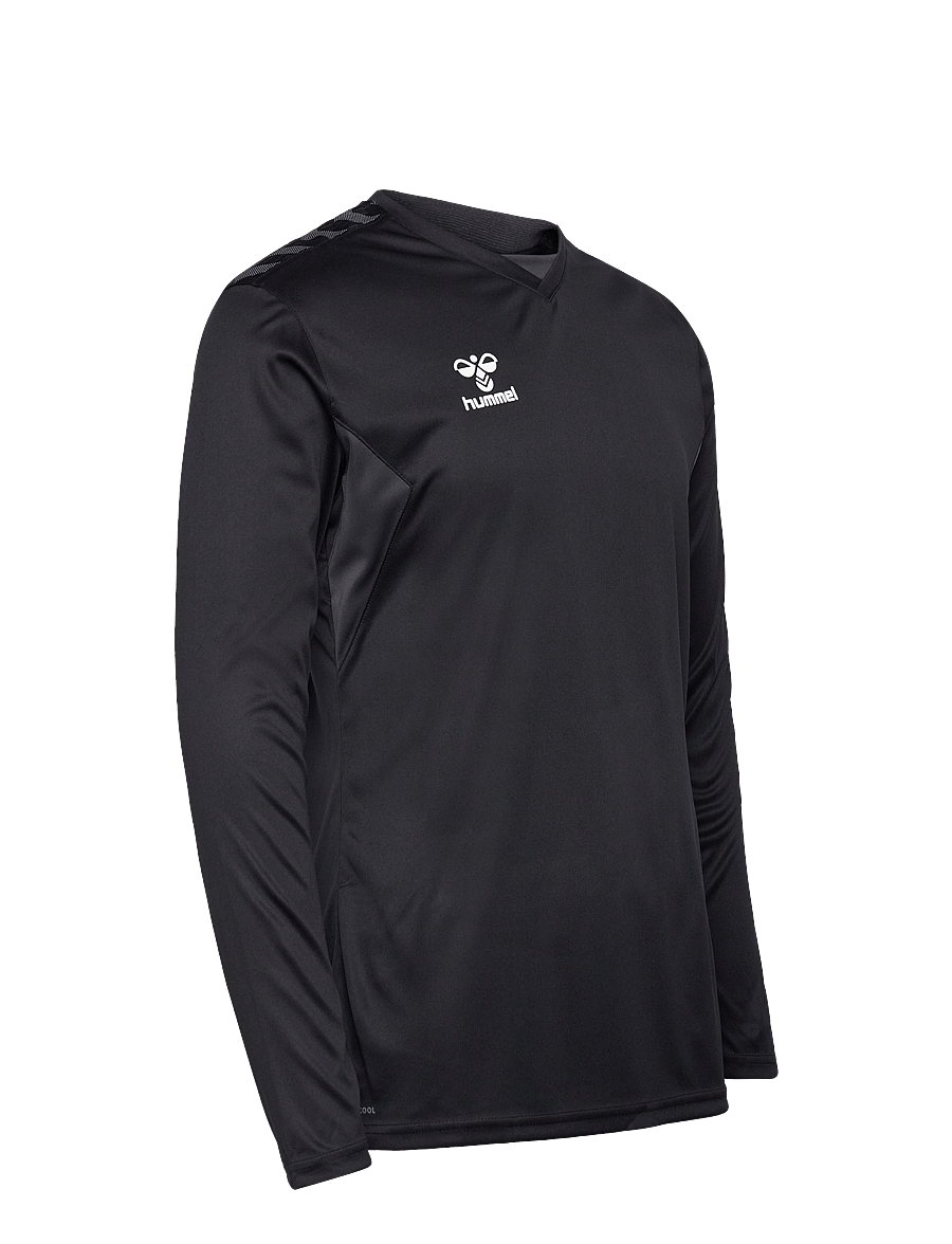 Hummel - hmlAUTHENTIC PL JERSEY L/S - langærmede t-shirts - black - 4