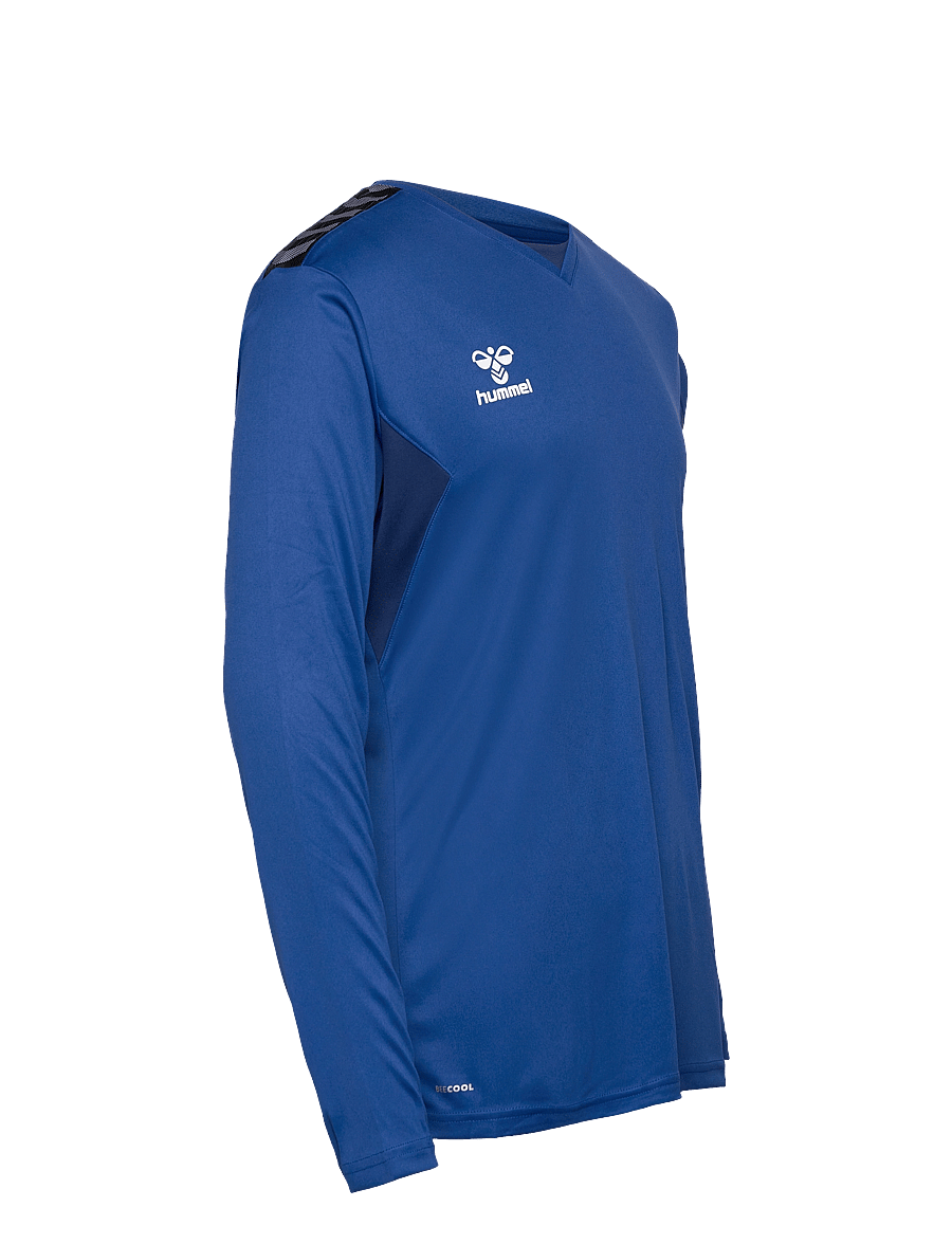 Hummel - hmlAUTHENTIC PL JERSEY L/S - langarmshirts - true blue - 4