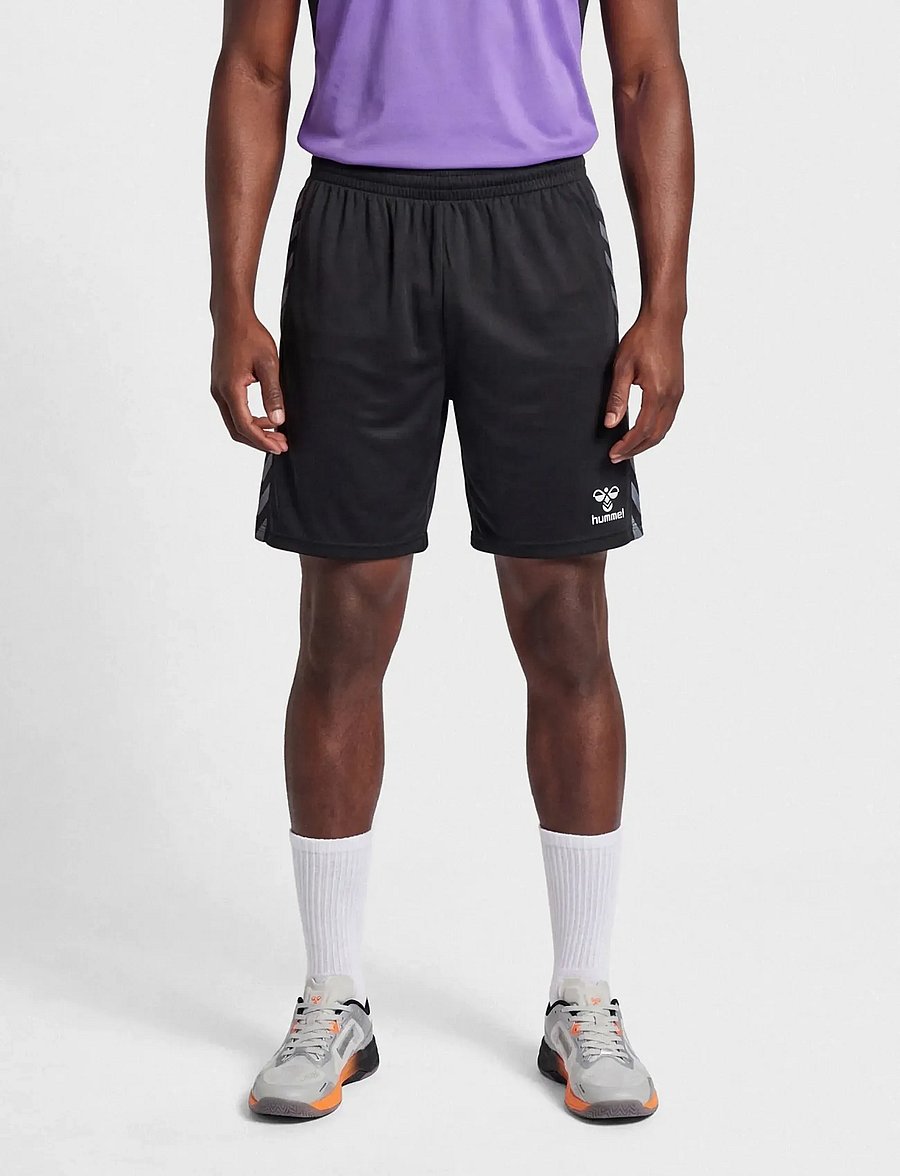 Hummel - hmlAUTHENTIC PL SHORTS - træningsshorts - black - 0