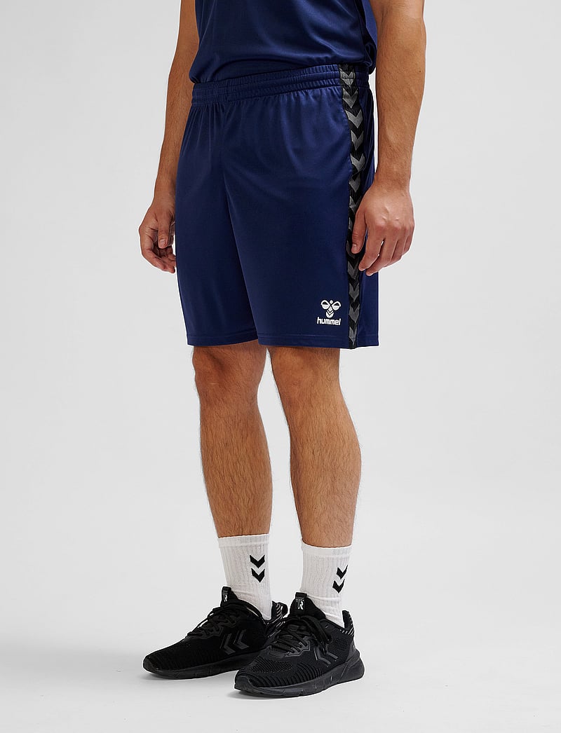 Hummel - hmlAUTHENTIC PL SHORTS - lühikesed treeningpüksid - marine - 5