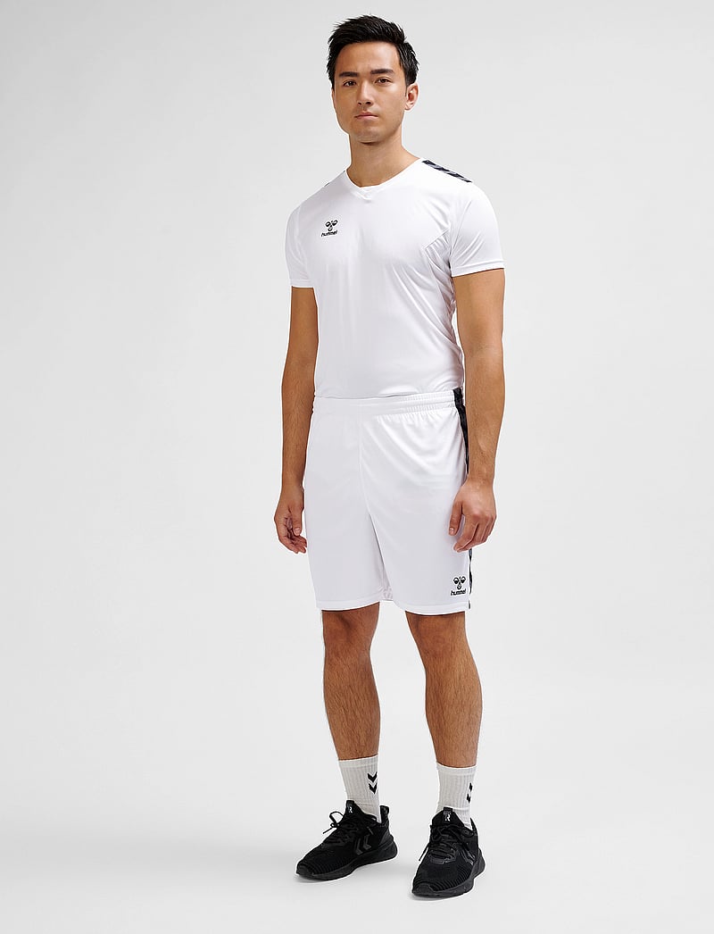 Hummel - hmlAUTHENTIC PL SHORTS - träningsshorts - white - 0