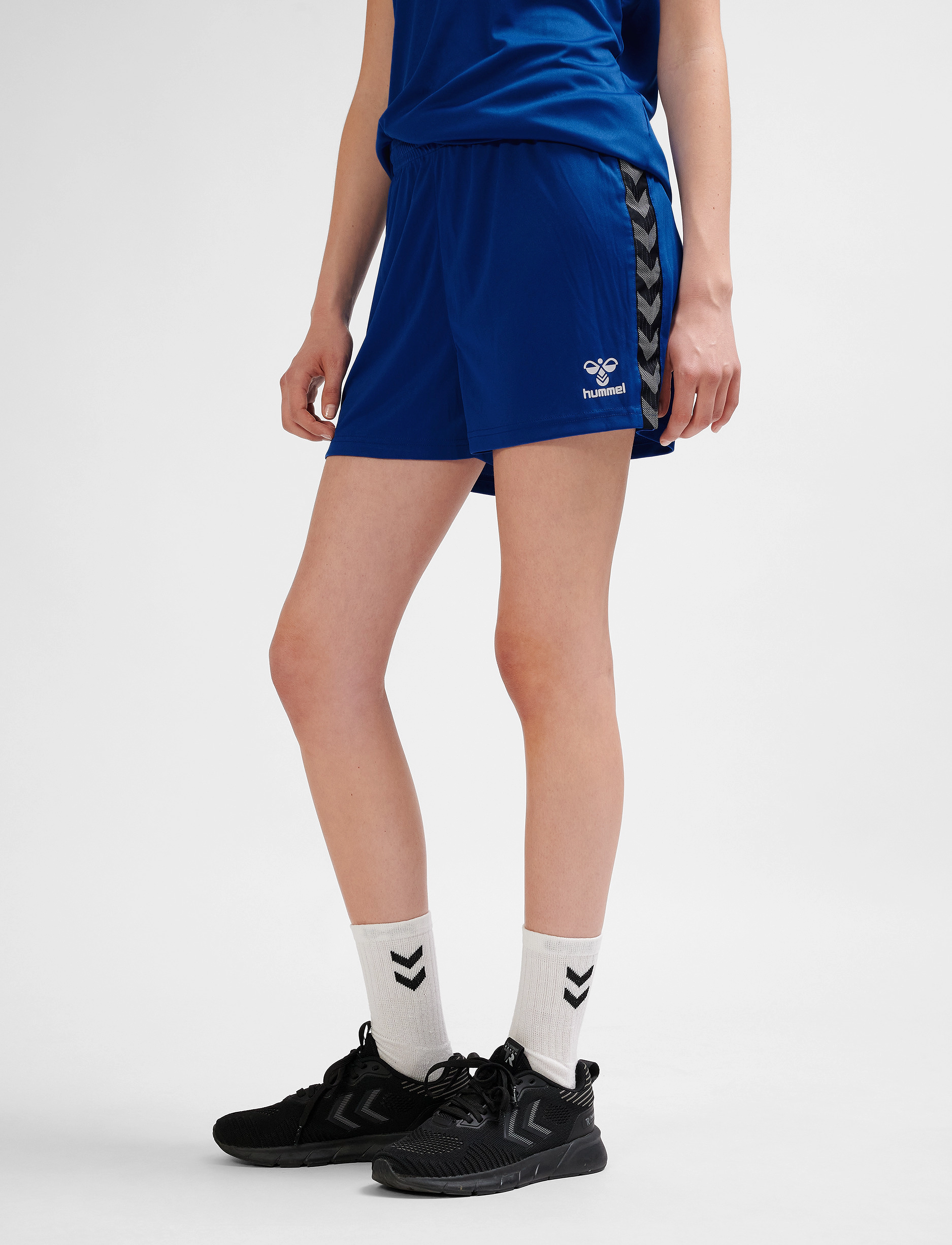 Hummel - hmlAUTHENTIC PL SHORTS WOMAN - training korte broek - true blue - 4