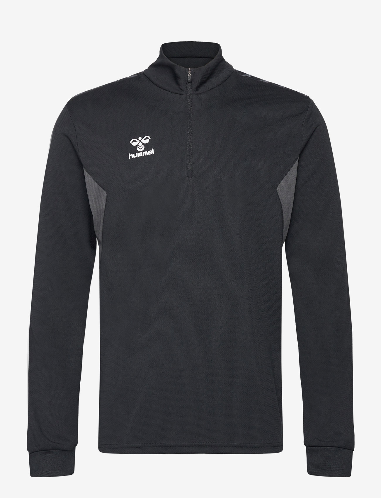 Hummel - hmlAUTHENTIC HALF ZIP SWEAT - sweatshirts - black - 0