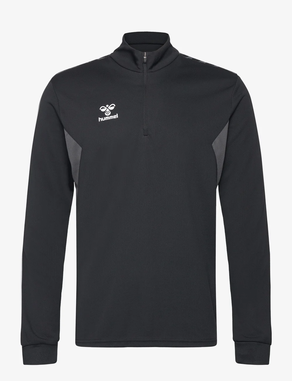 Hummel - hmlAUTHENTIC HALF ZIP SWEAT - sweatshirts - black - 0