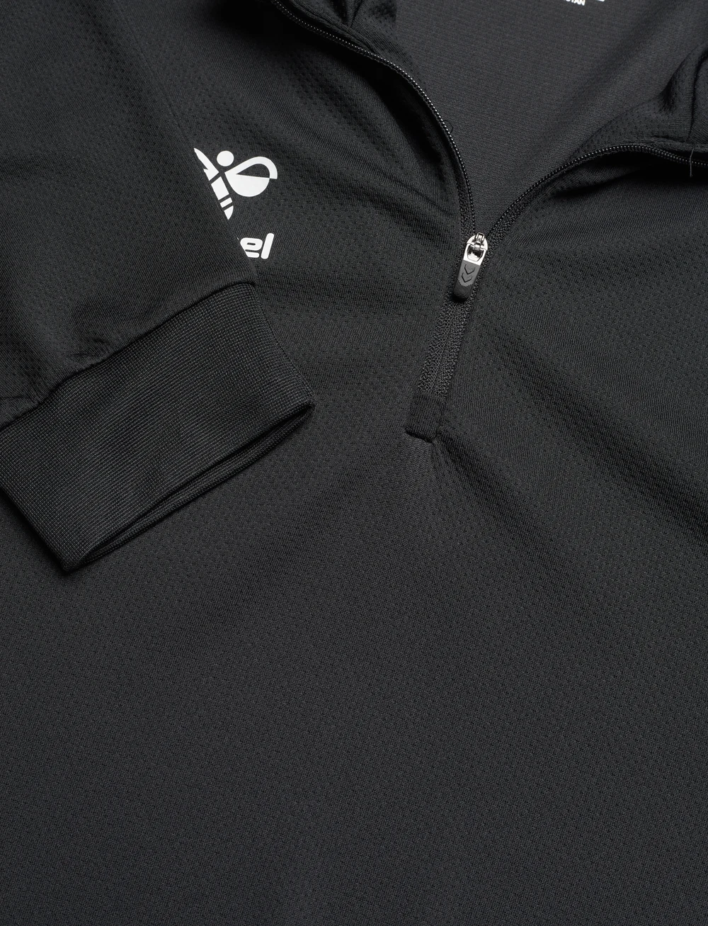 Hummel - hmlAUTHENTIC HALF ZIP SWEAT - sweatshirts - black - 2
