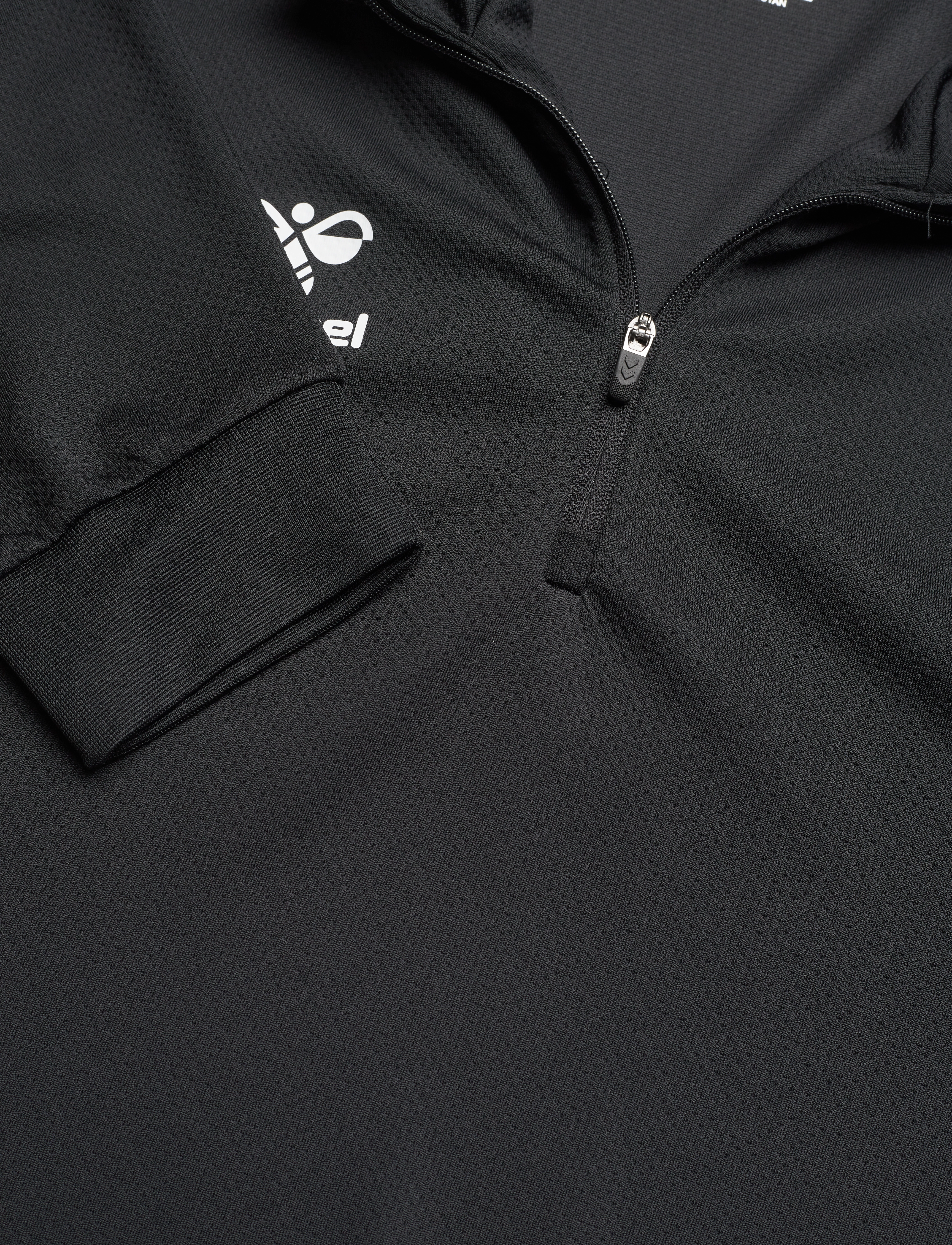 Hummel - hmlAUTHENTIC HALF ZIP SWEAT - sport - black - 2