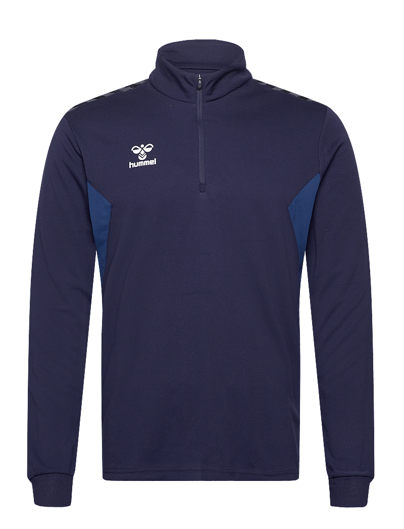 Hummel - hmlAUTHENTIC HALF ZIP SWEAT - sweatshirts - marine - 0