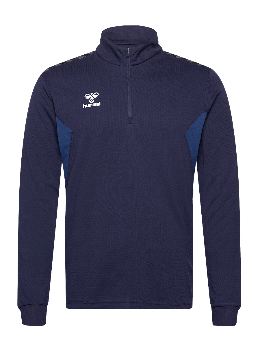 Hummel - hmlAUTHENTIC HALF ZIP SWEAT - dressipluusid - marine - 0