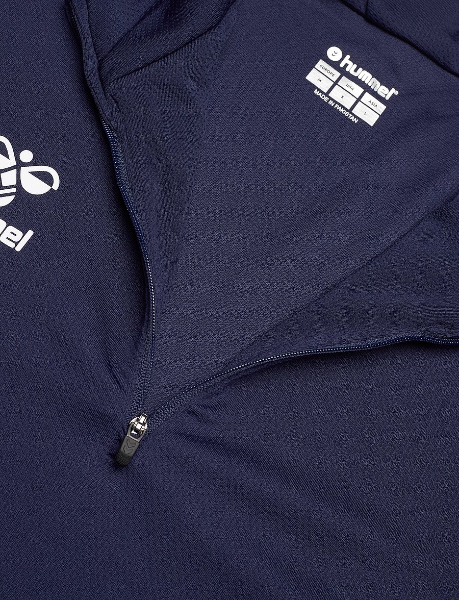 Hummel - hmlAUTHENTIC HALF ZIP SWEAT - dressipluusid - marine - 2