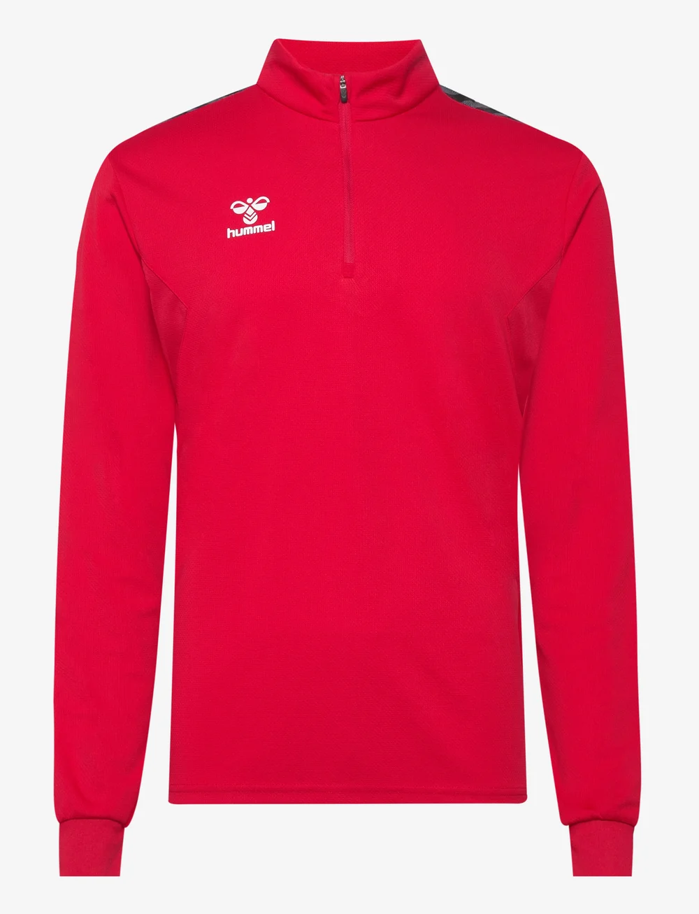 Hummel - hmlAUTHENTIC HALF ZIP SWEAT - sweatshirts - true red - 0