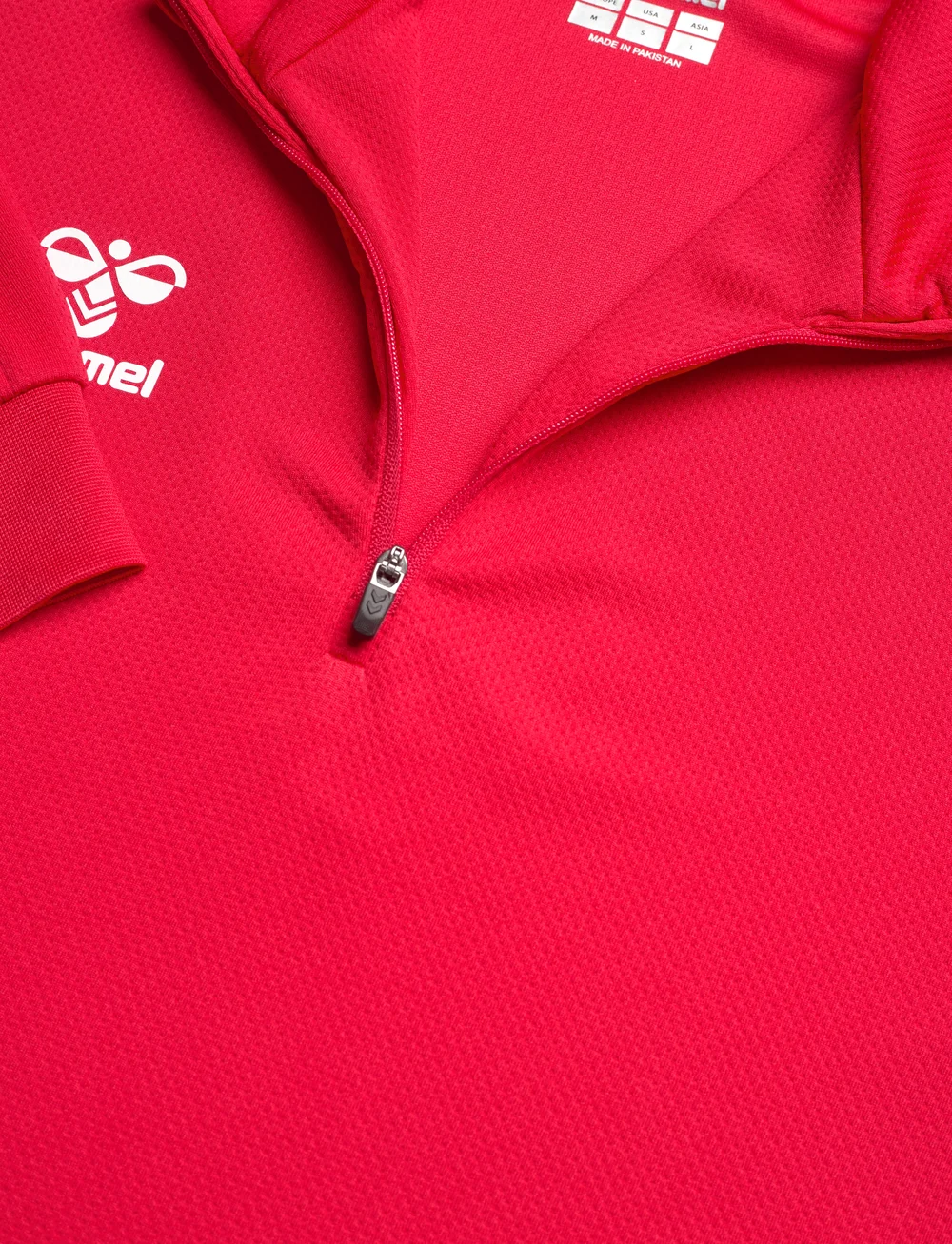 Hummel - hmlAUTHENTIC HALF ZIP SWEAT - sweatshirts - true red - 2