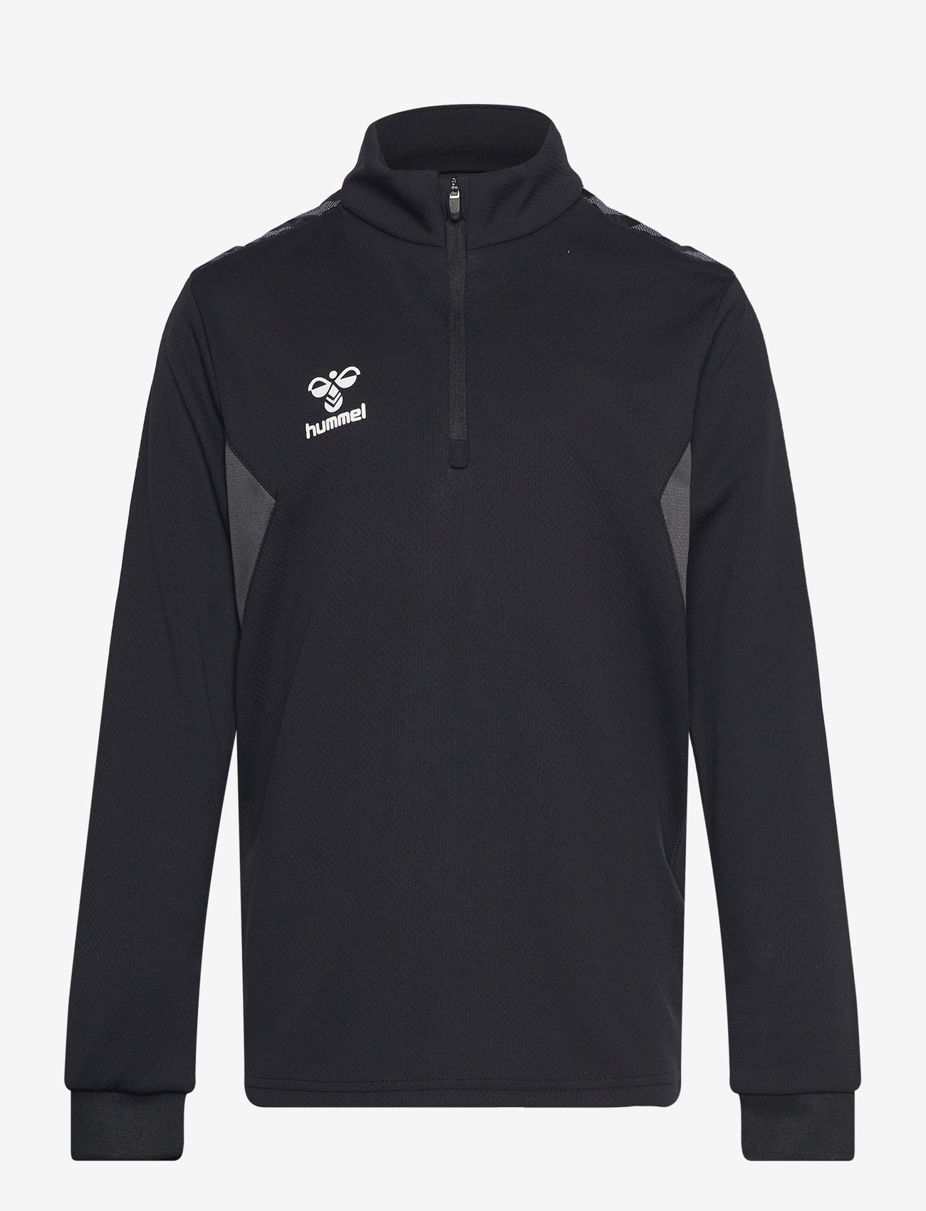 Hummel - hmlAUTHENTIC HALF ZIP SWEAT KIDS - dressipluusid - black - 1