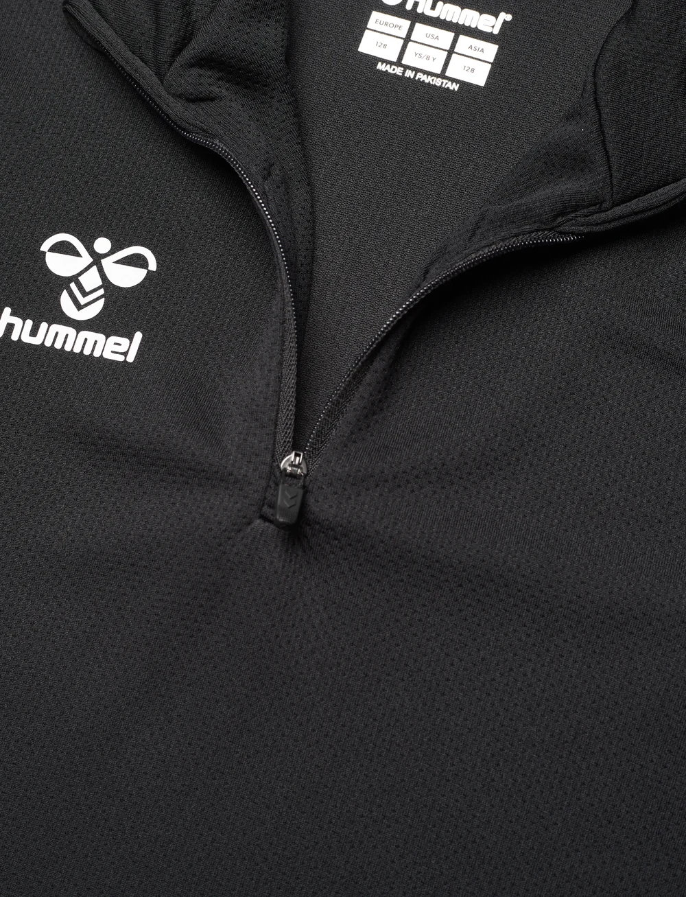 Hummel - hmlAUTHENTIC HALF ZIP SWEAT KIDS - sweaters - black - 5