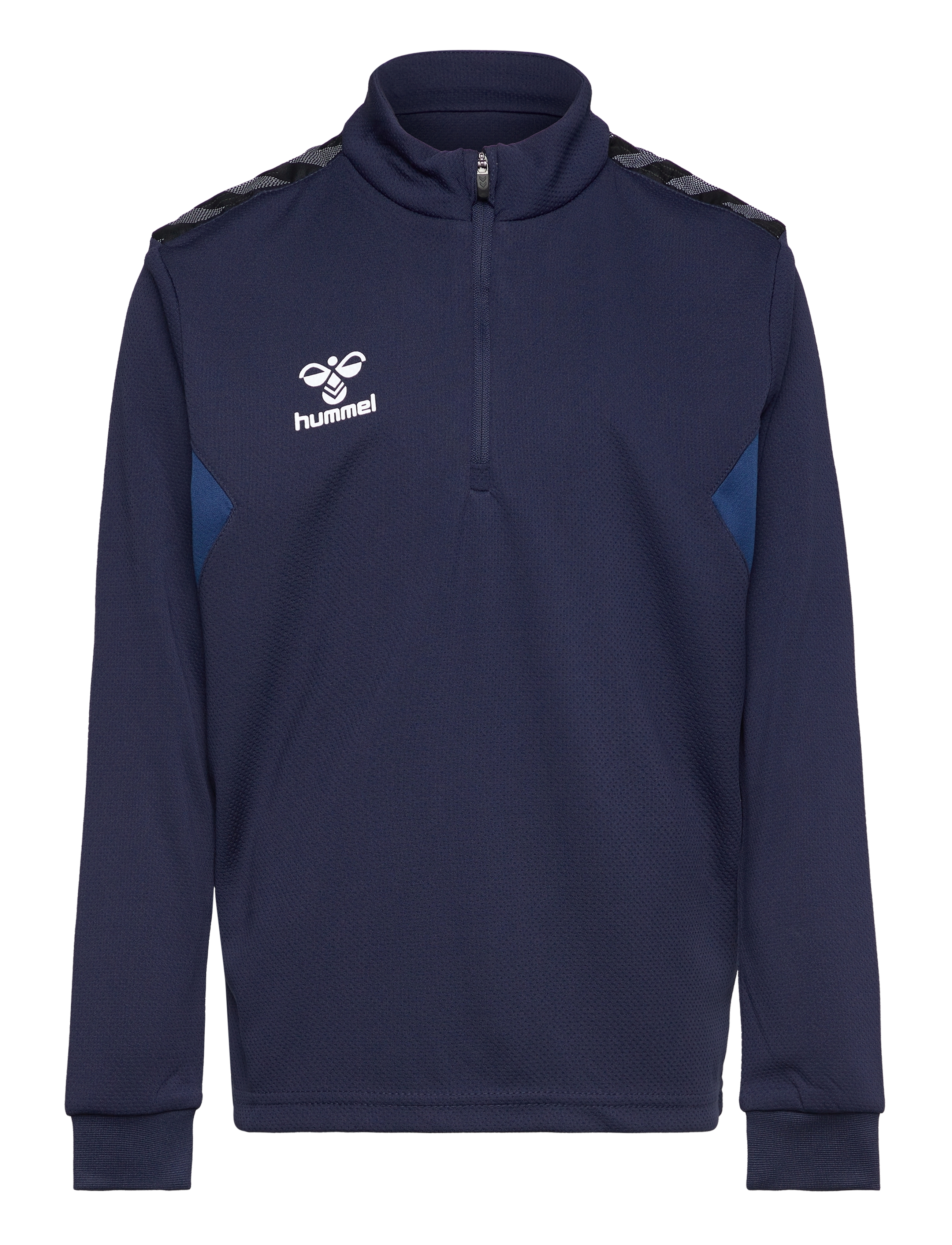 Hummel hmlAUTHENTIC HALF ZIP SWEAT KIDS - 4 for 3 - MARINE / blue