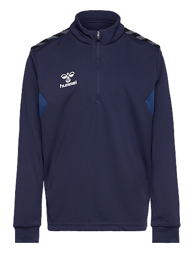 Hummel hmlAUTHENTIC HALF ZIP SWEAT KIDS - Sweatshirts - MARINE / blue