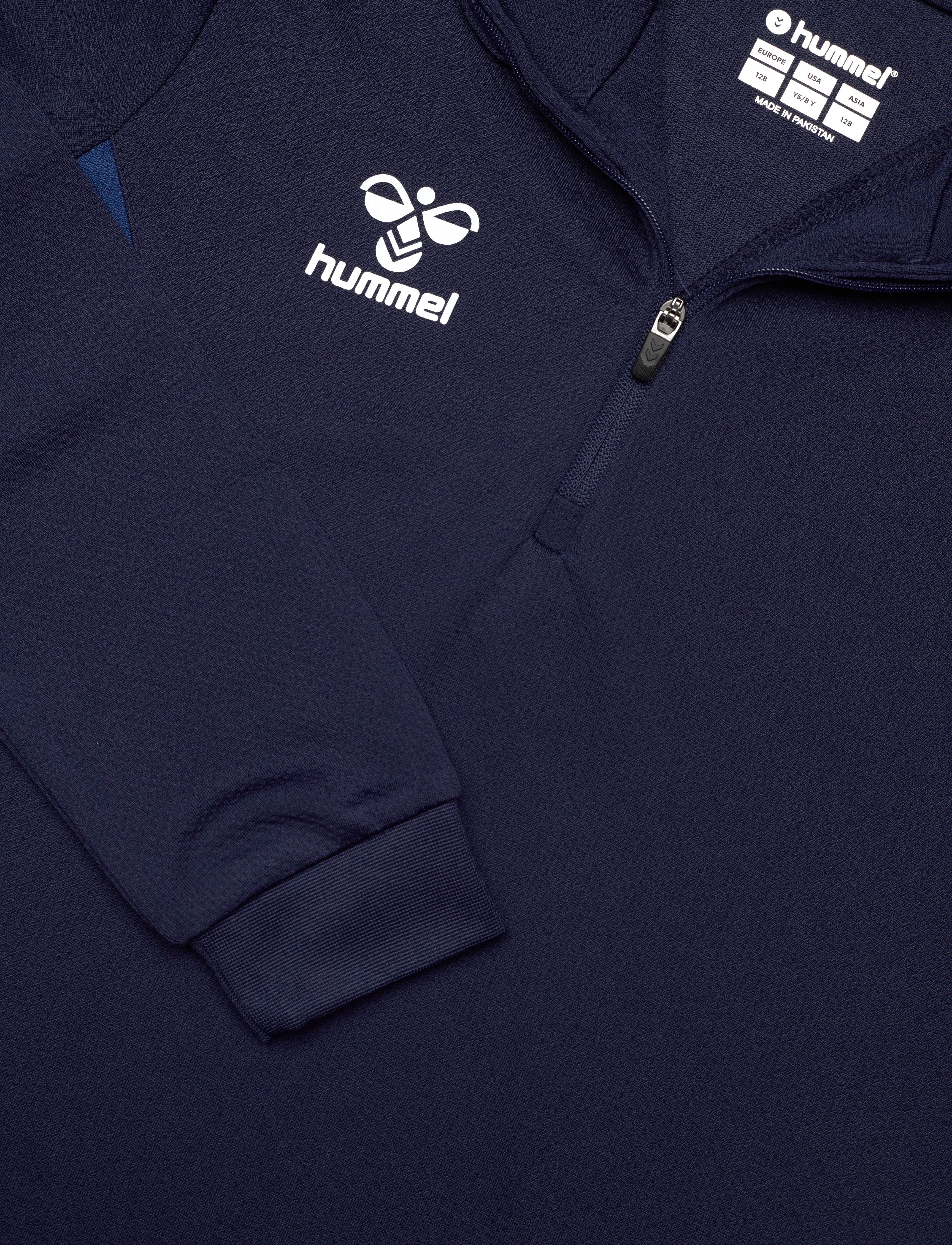 Hummel - hmlAUTHENTIC HALF ZIP SWEAT KIDS - sweatshirts & kapuzenpullover - marine - 5