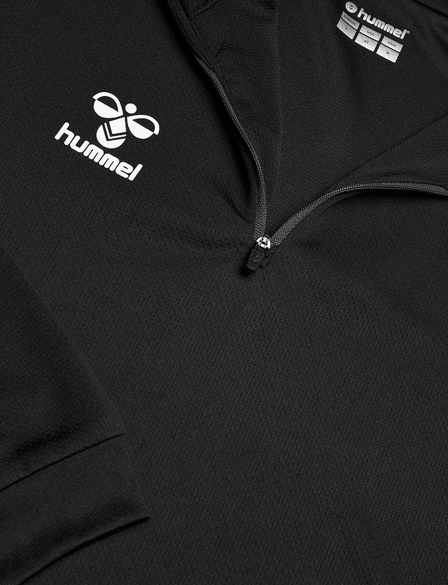 Hummel - hmlAUTHENTIC HALF ZIP SWEAT WOMAN - yläosat - black - 2