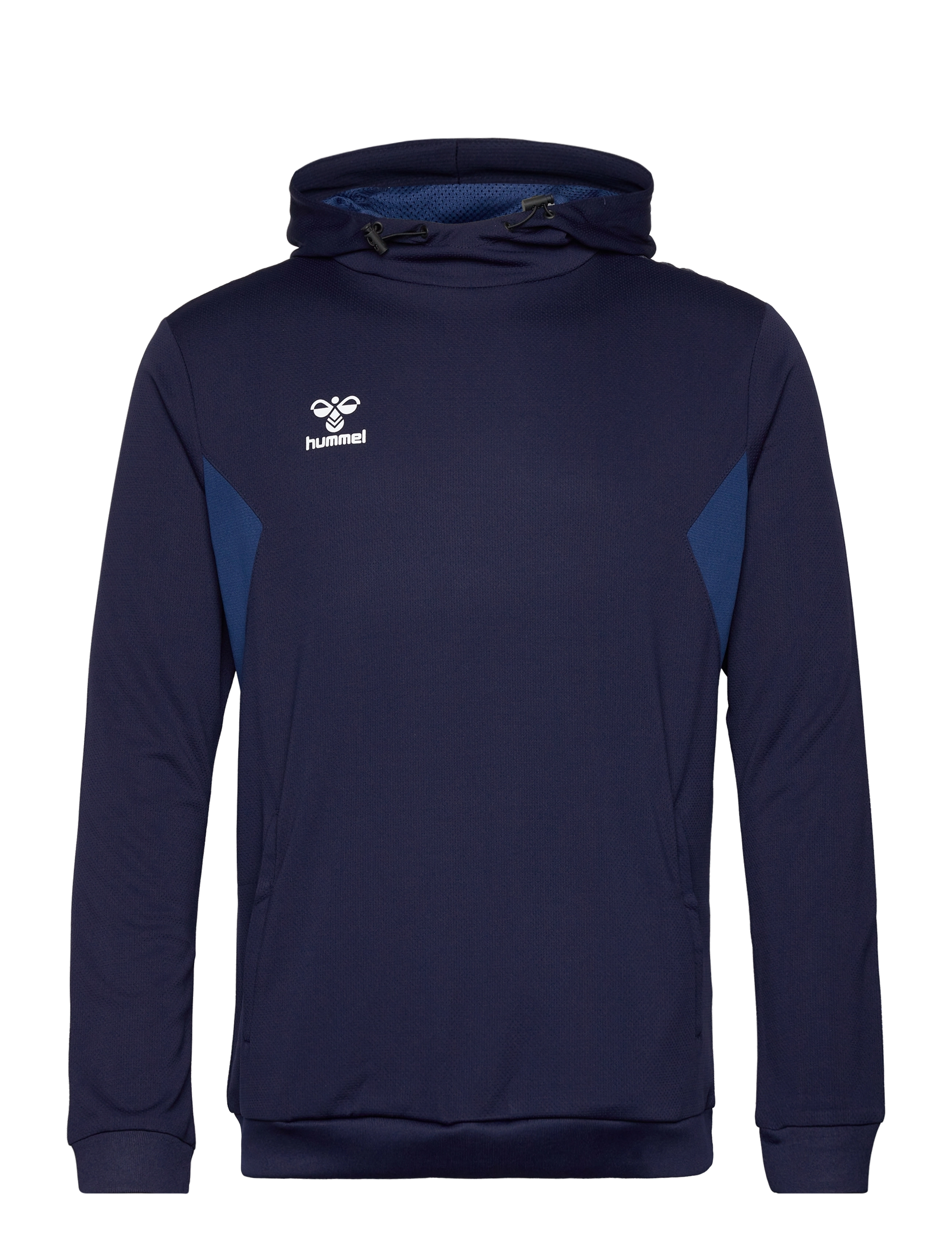 Hummel - hmlAUTHENTIC PL HOODIE - huvtröjor - marine - 1