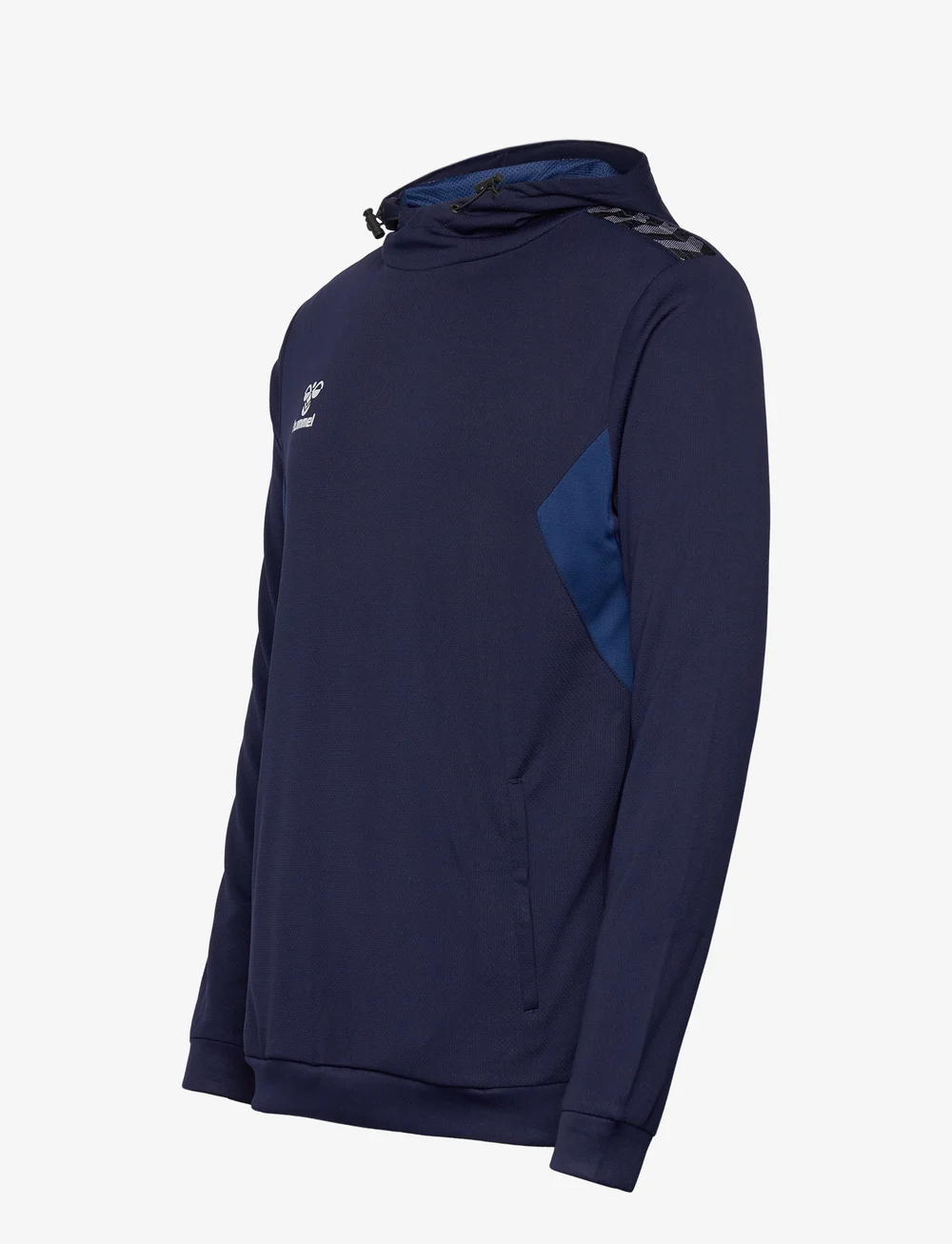 Hummel - hmlAUTHENTIC PL HOODIE - huvtröjor - marine - 3