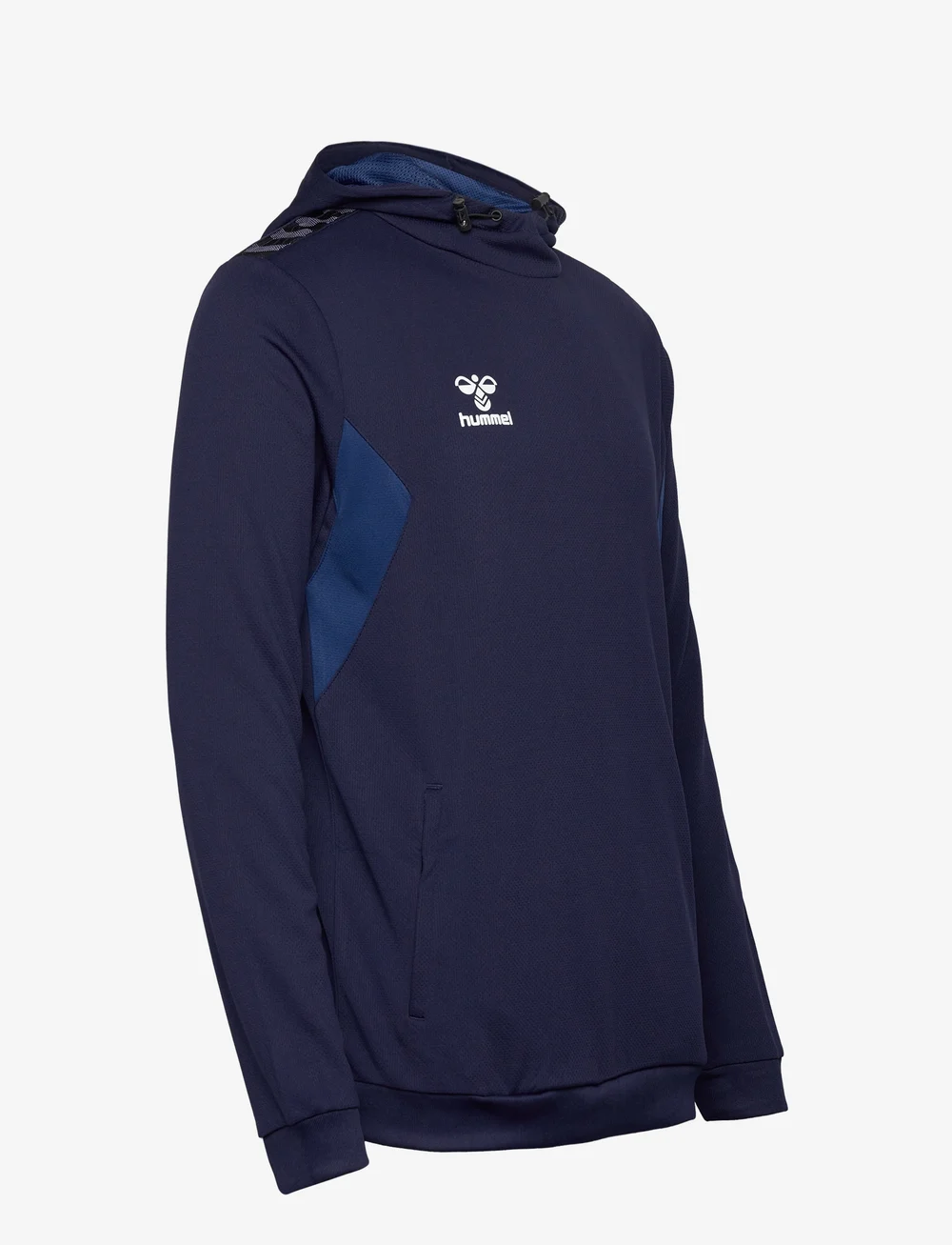 Hummel - hmlAUTHENTIC PL HOODIE - huvtröjor - marine - 4