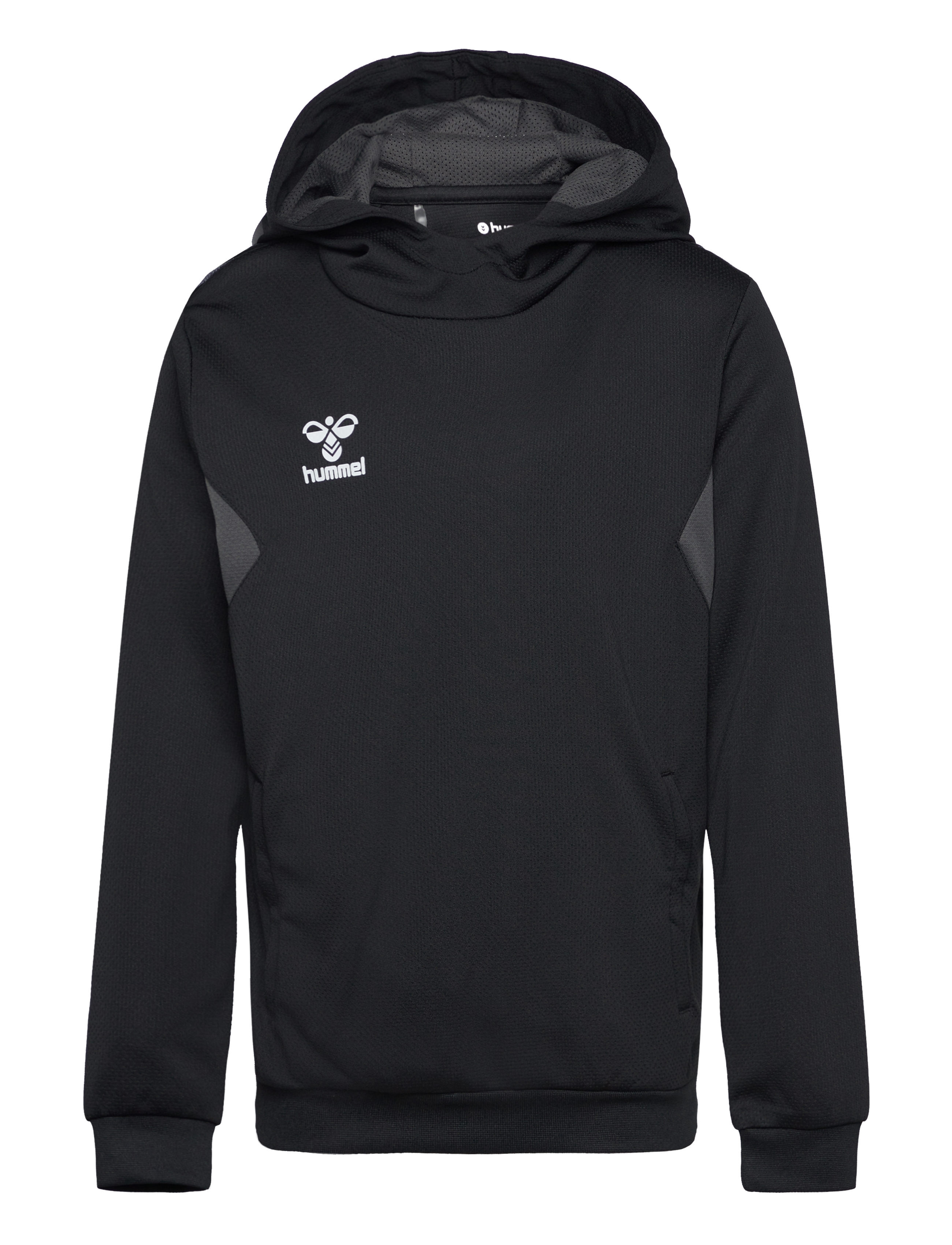 Hummel hmlAUTHENTIC PL HOODIE KIDS - Hummel - BLACK / black