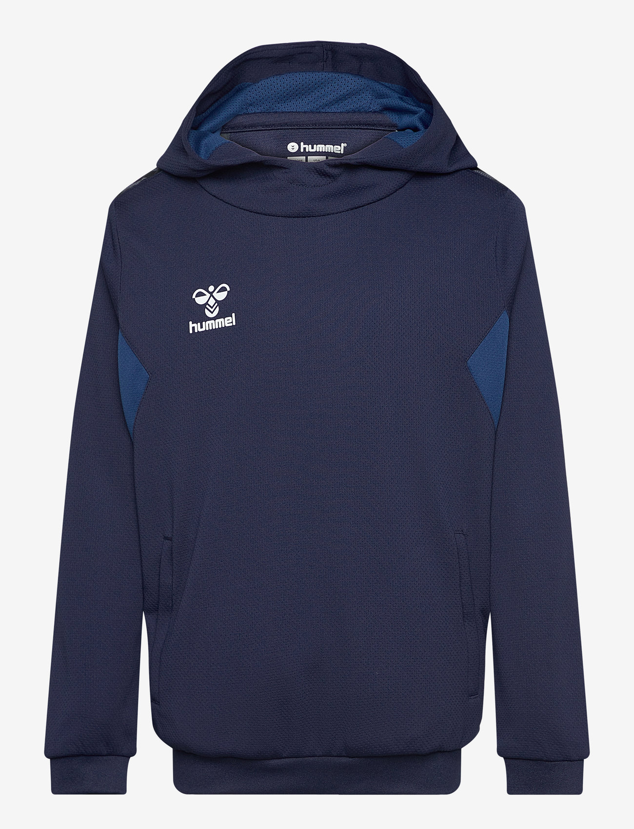 Hummel - hmlAUTHENTIC PL HOODIE KIDS - kapuutsiga dressipluusid - marine - 0