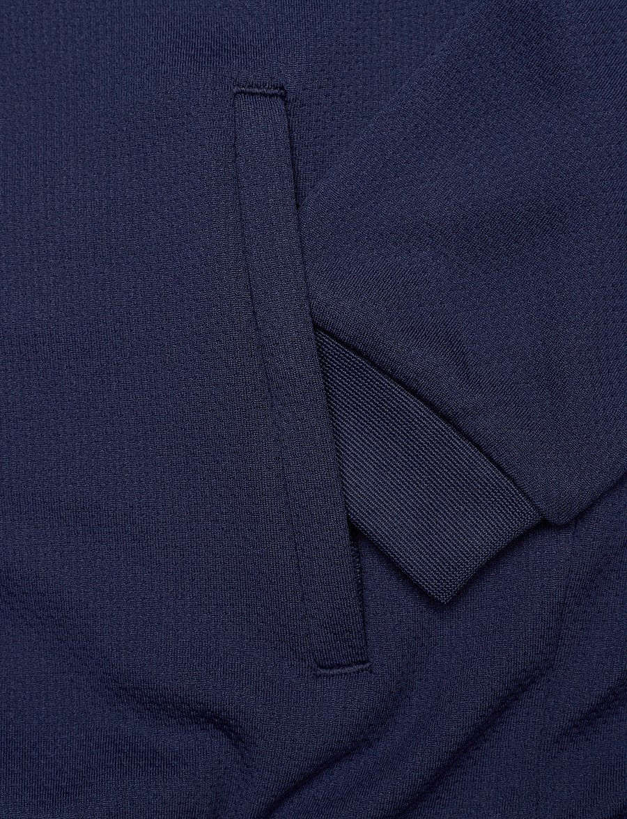Hummel - hmlAUTHENTIC PL HOODIE KIDS - huvtröjor - marine - 3