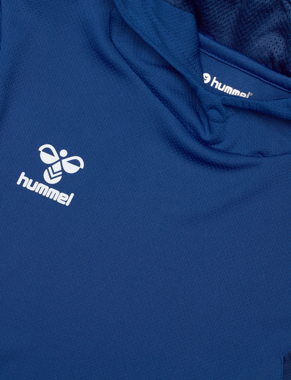 Hummel - hmlAUTHENTIC PL HOODIE KIDS - hættetrøjer - true blue - 2