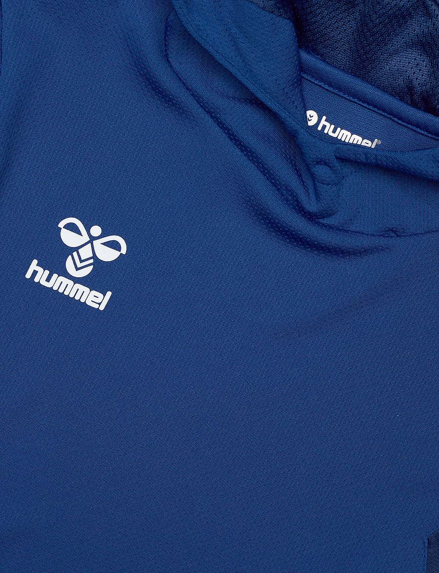 Hummel - hmlAUTHENTIC PL HOODIE KIDS - kapuzenpullover - true blue - 2